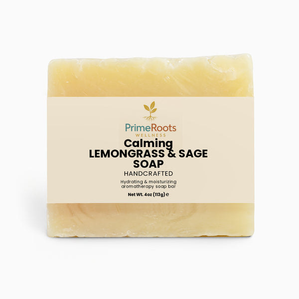 Calming Lemongrass & Sage Soap