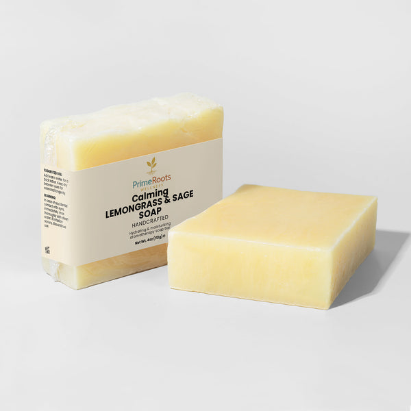 Calming Lemongrass & Sage Soap