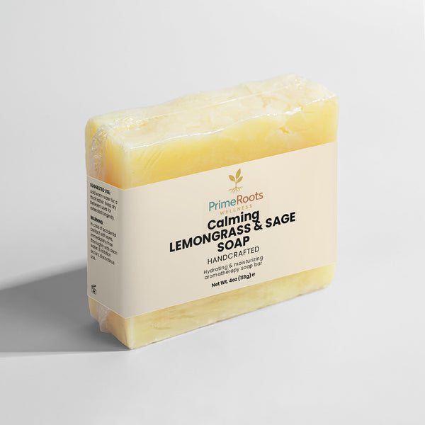 Calming Lemongrass & Sage Soap