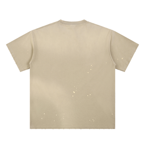 Breathe into your Becoming Hand-Frayed SunfadeT-Shirt