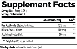Beetroot Powder Nitric Oxide