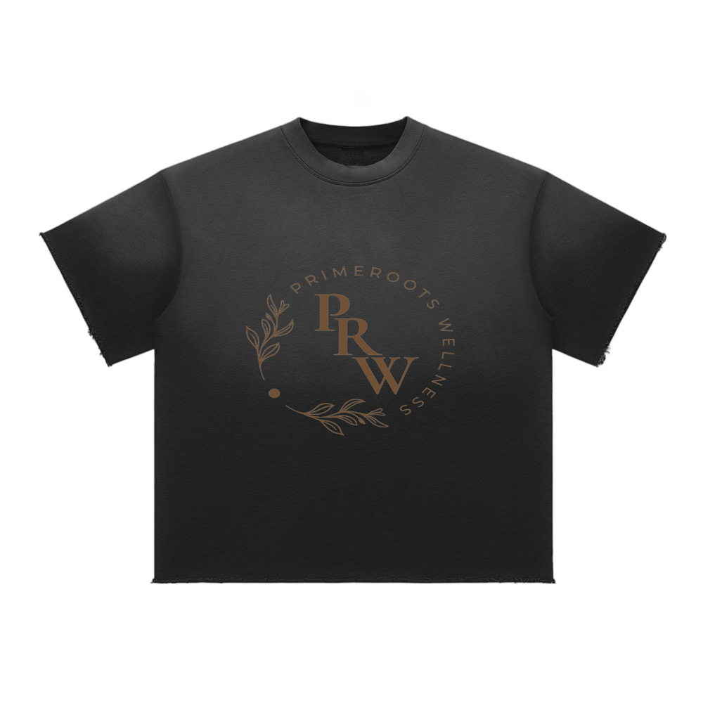 Sun Fade Raw Edge T-Shirt